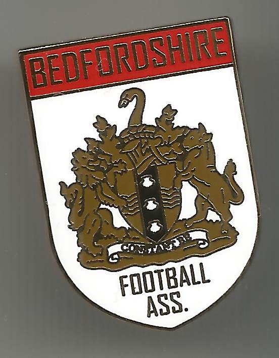 Pin Fussballverband Bedfordshire