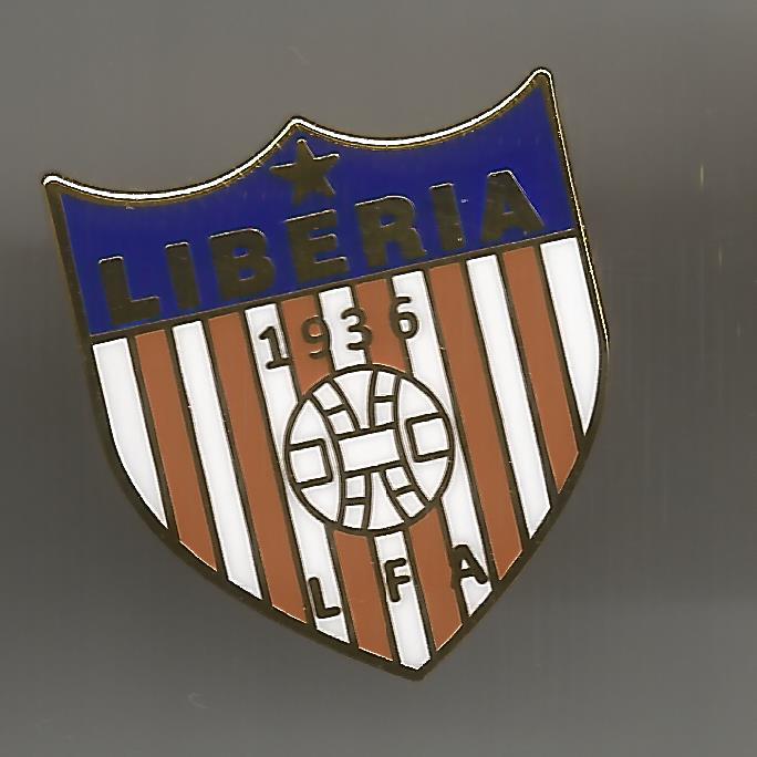 Pin Fussballverband  Liberia