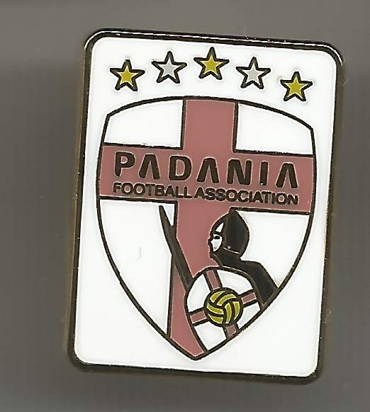 Pin Fussballverband Padania